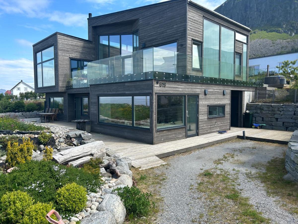 Beach Front Appartments In Design Eco-Villa Ulsteinvik Dış mekan fotoğraf